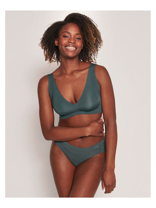 Zero Feel Women's Bra without Padding Green