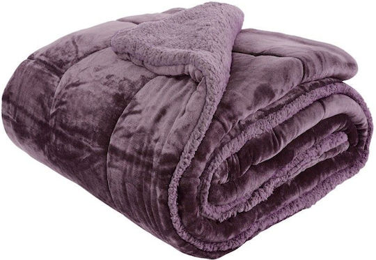 SB Home Super-dublu 220x240cm Violet SB Home Super-dublu 220x240cm Violet