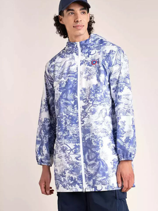 Winter Jacke Wasserdicht Blau