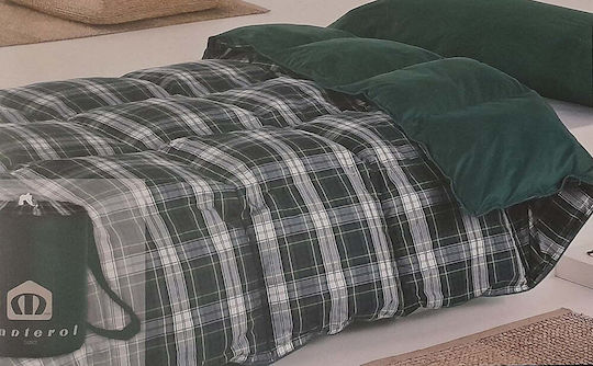 Manterol Casa Duvet Queen with Microfiber Filling 220x240cm Blue