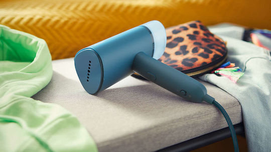 Philips Ατμοκαθαριστής Ρούχων Χειρός 1000W με Δοχείο 100ml Μπλε