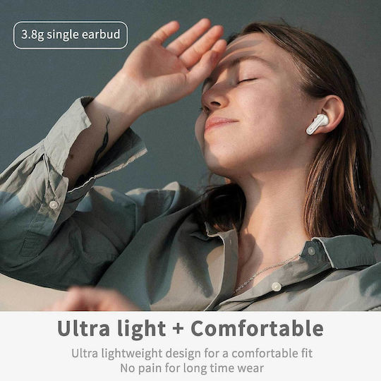 Χinwld A97 Pro In-Ear Bluetooth-Freisprecheinrichtung Kopfhörer mit Ladeetui Weiß