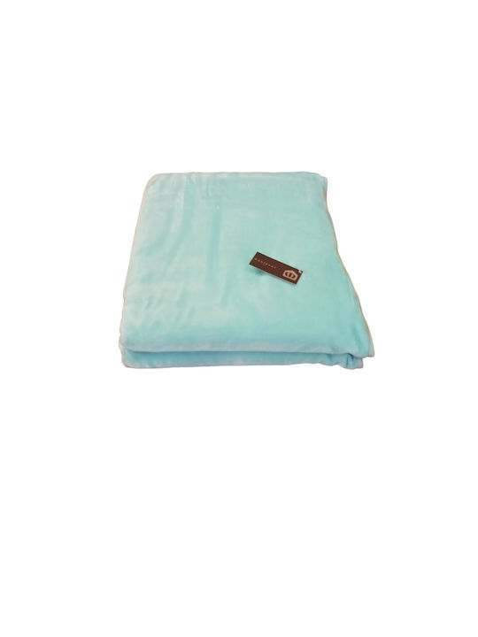 Manterol Casa Polo Farbe Samtige Übergröße Decke 220x240cm Koralle