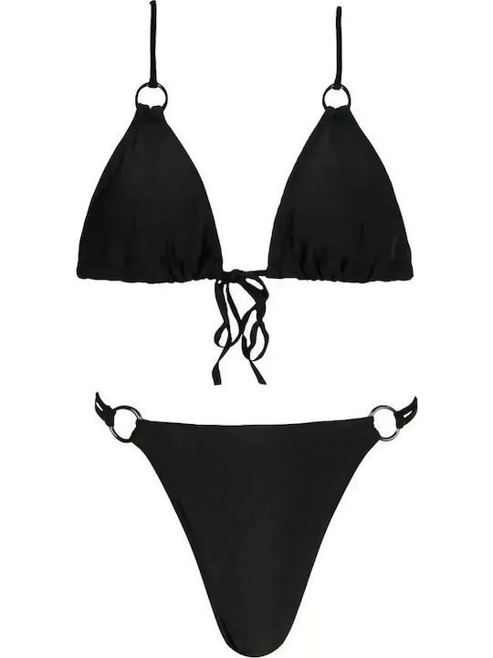 Set Bikini Triangle Black