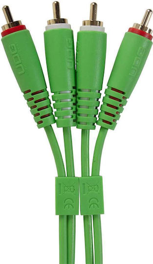 UDG Cable 2x RCA male - 2x RCA male 1.5m U97001GR