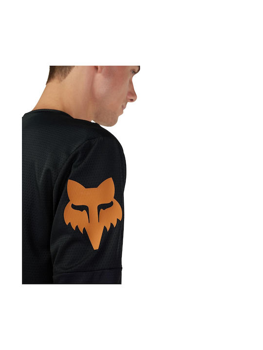 Fox Defend Ls Jersey Long Sleeves Cycling Jersey Black