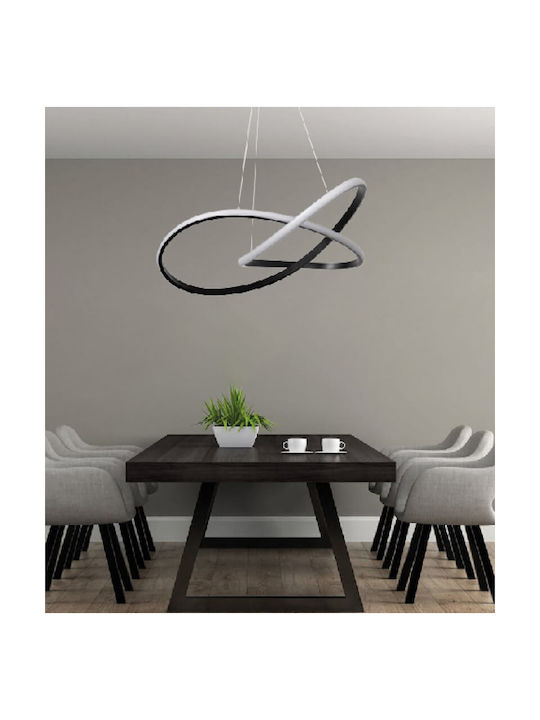 Inlight Pendant Lamp with Built-in LED Black