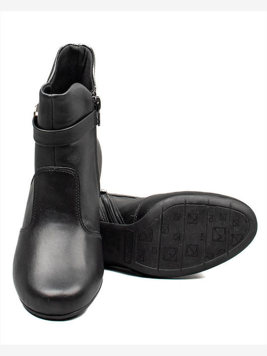 Stiefeletten Damen Schwarz