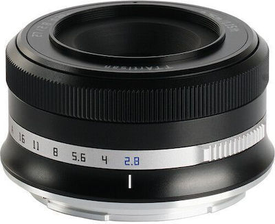 TTArtisan Crop Camera Lens 27mm f/2.8 Pancake for Nikon Z Mount Black