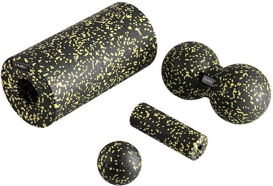 HMS Σετ Foam Rollers Μαύρο