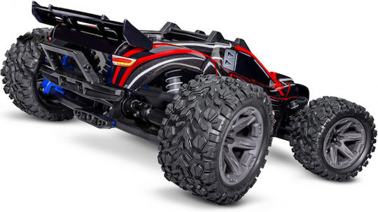 Traxxas Rustler Τηλεκατευθυνόμενο Αυτοκίνητο 4WD Κόκκινο