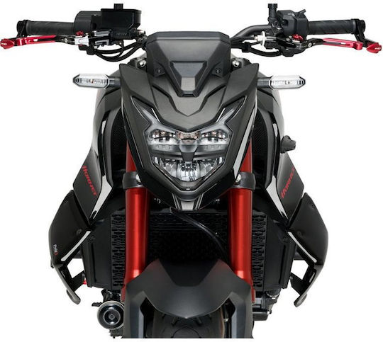 Puig Πλαϊνό Πλαστικό Μοτοσυκλέτας για Honda Hornet Μαύρο