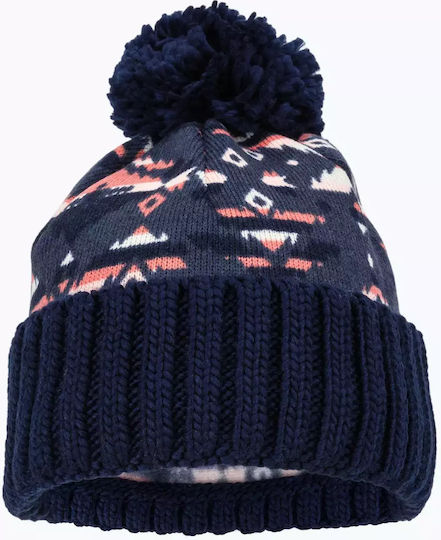 Knitted Beanie Cap Navy Blue