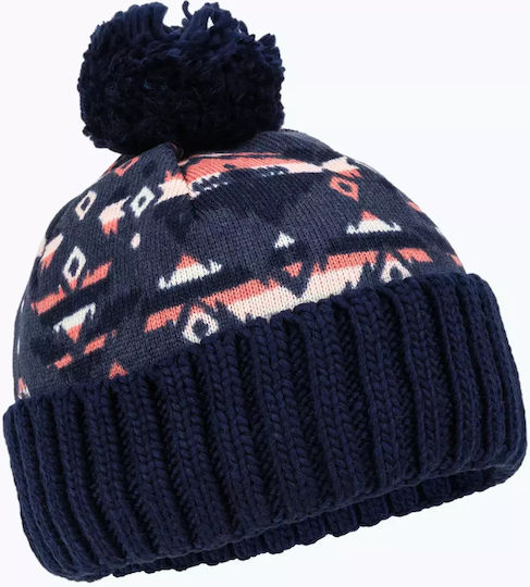 Knitted Beanie Cap Navy Blue