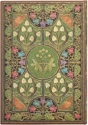 Paperblanks Wöchentlich Tagesordnung Grün 2024 13x18cm 04523