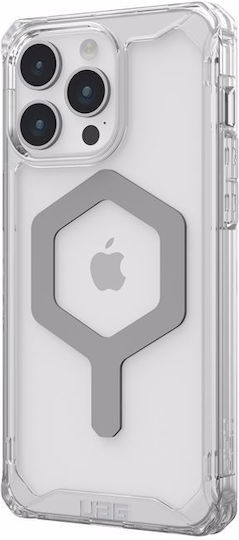 UAG Plyo Back Cover Silicone / Plastic Ice / Silver (iPhone 15 Pro Max)