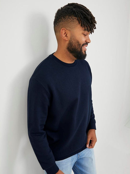 Sweatshirt with Hood Navy Blazer, Blue