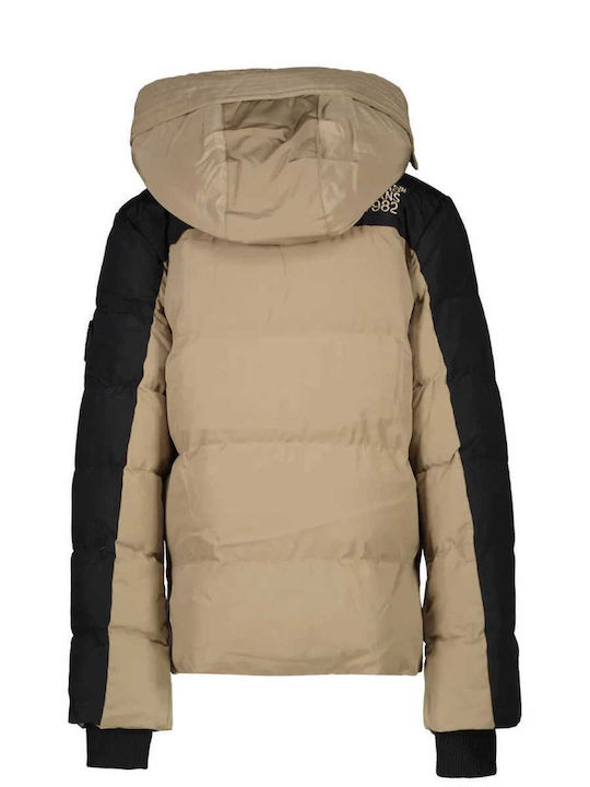 Winter Jacke Wasserdicht Beige