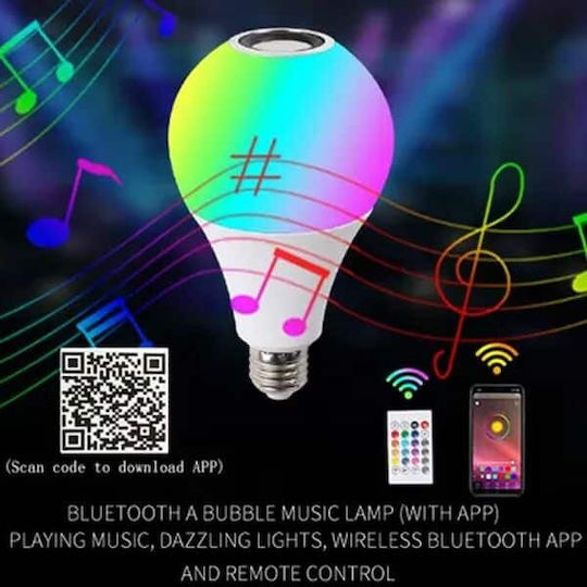 Smart Λάμπα LED 12W για Ντουί E27 RGB
