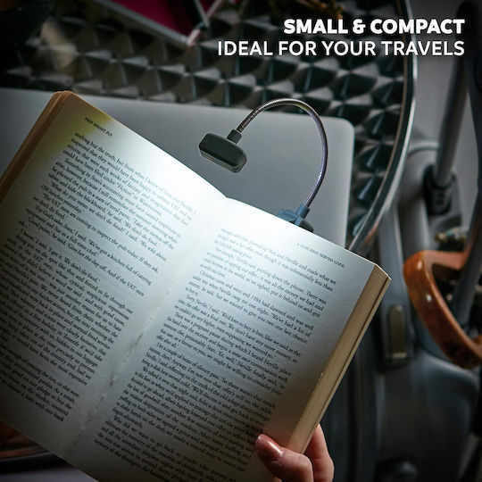 IF Book Light LED with Clip Gray