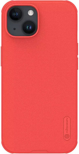 Nillkin Super Frosted Shield Pro Umschlag Rückseite Kunststoff Rot (iPhone 15 Plus / 16 Plus)