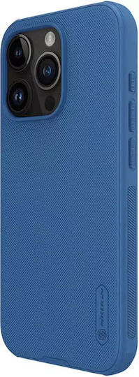 Nillkin Super Frosted Shield Pro Umschlag Rückseite Metallisch Blau (iPhone 15 Pro)