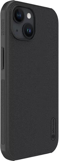 Nillkin Super Frosted Shield Pro Umschlag Rückseite Metallisch Schwarz (iPhone 15)