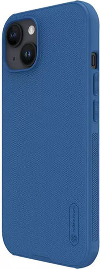Nillkin Super Frosted Shield Pro Back Cover Metalic Albastru (iPhone 15)