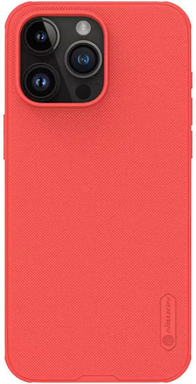 Nillkin Super Frosted Shield Pro Back Cover Plastic Red (iPhone 15 Pro Max)