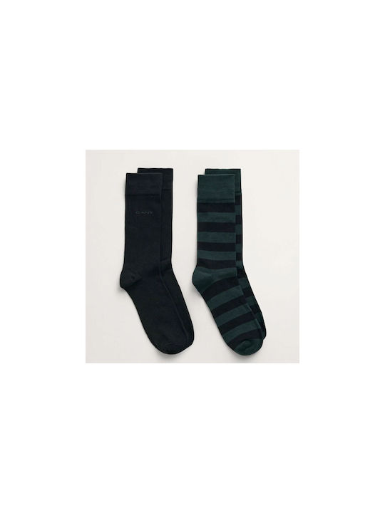 Gant Einfarbige Socken Grün 2Pack