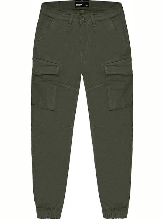 Trousers Cargo Elastic Khaki