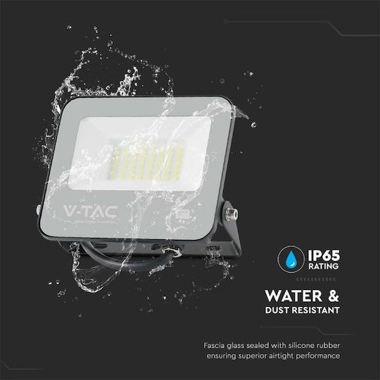 V-TAC Wasserdicht LED Flutlicht 30W Kaltweiß 6500K IP65