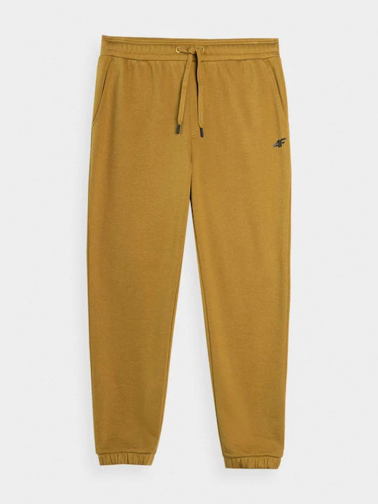 Jogginghose mit Gummizug Gold