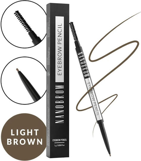 Nanobrow Μολύβι για Φρύδια Light Brown 2
