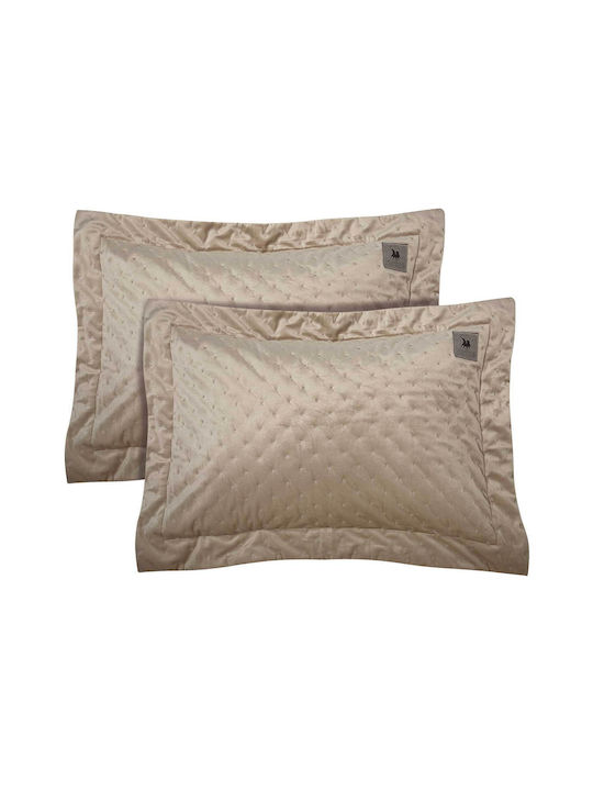 Greenwich Polo Club 3432 Pillowcase Set Oxford Beige 50x70cm.