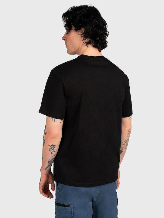 Just Cavalli Men's Short Sleeve T-shirt Black