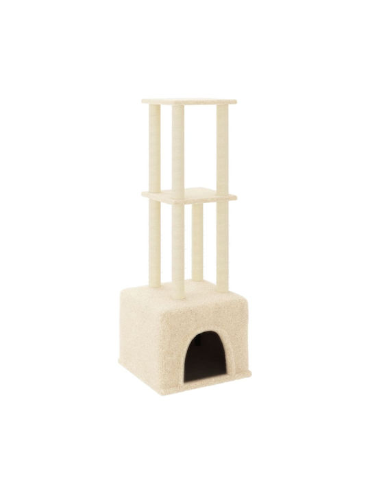 vidaXL Scrumieră Cat Trees Beige