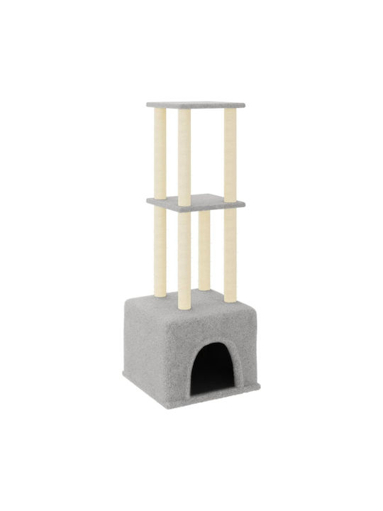 vidaXL Scrumieră Cat Trees Gray