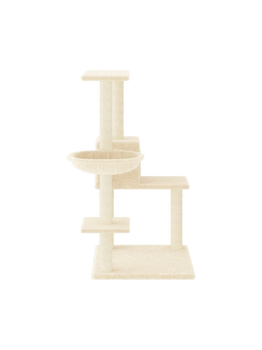 vidaXL Scratching Post Cat Trees Beige 78x59x95cm