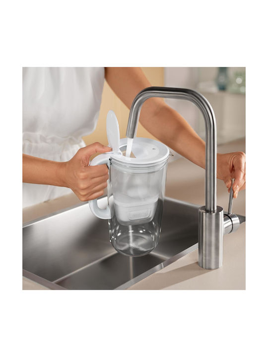 Brita Стъклена Каната За Сервиране Синя С 1 Резервен Филтър 2500ml