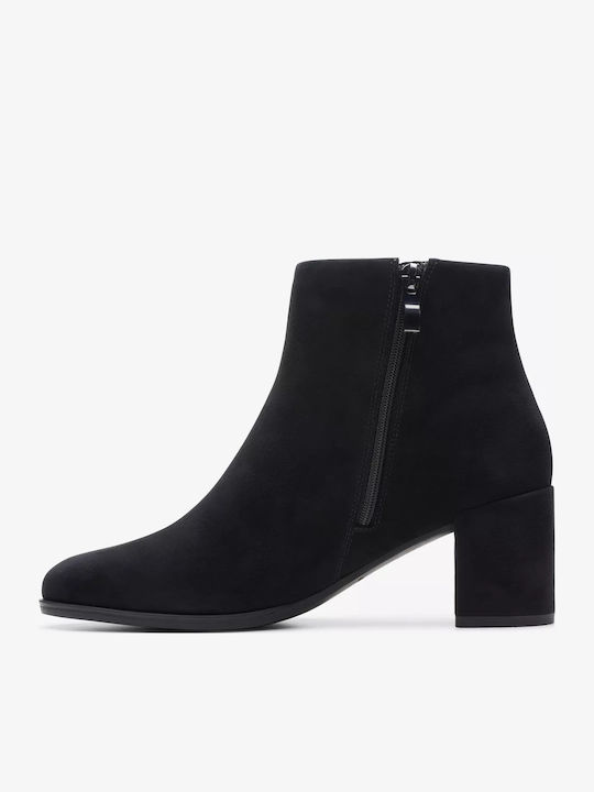 Clarks Freva55 Μποτάκια Μαύρα Clarks Freva55 Μποτάκια Μαύρα