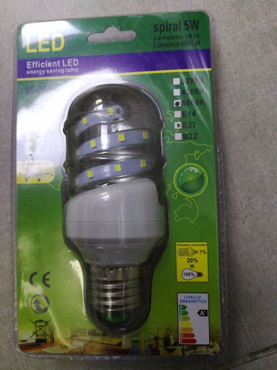 Λάμπα LED 5W για Ντουί E27