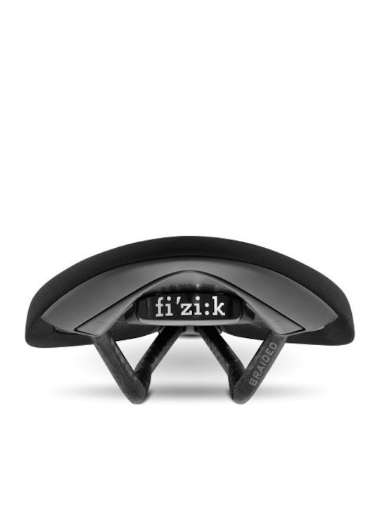 Fizik Arione R1 Open Regular Carbon Braided Σέλα Ποδηλάτου Carbon Μαύρη 300 x 130 mm