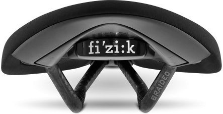 Fizik Arione R1 Open Large Carbon Braided Black Bicycle Saddle Racing