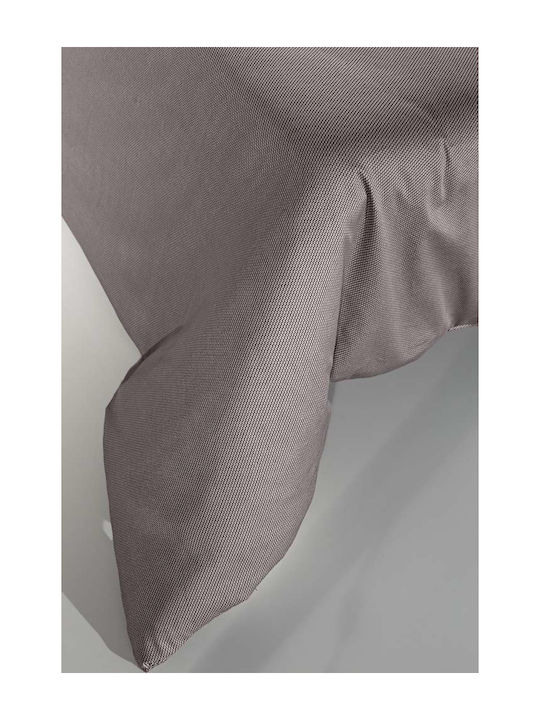 Guy Laroche Sheet Super-Double with Elastic 160x200+35cm. Minimal Melanze