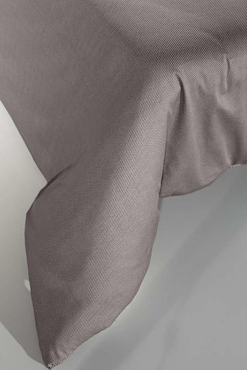 Guy Laroche Sheet Super-Double with Elastic 160x200+35cm. Minimal Melanze