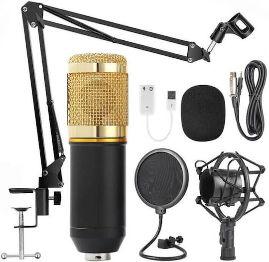 Mic7 Πυκνωτικό Μικρόφωνο XLR / USB Επιτραπέζιο, Gooseneck, Shock Mounted για Φωνητικά