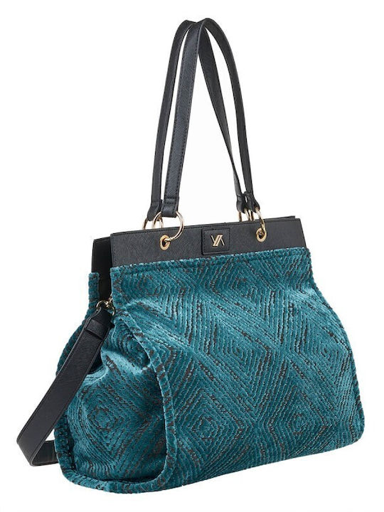 Women's Bag Handbag Petrol Blue