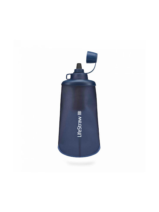 Lifestraw Wasserflasche Kunststoff mit Filter 650ml Blau