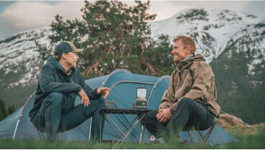 Robens Adventure Aluminium Τραπέζι Αλουμινίου για Camping Πτυσσόμενο 58x58x54cm Μαύρο